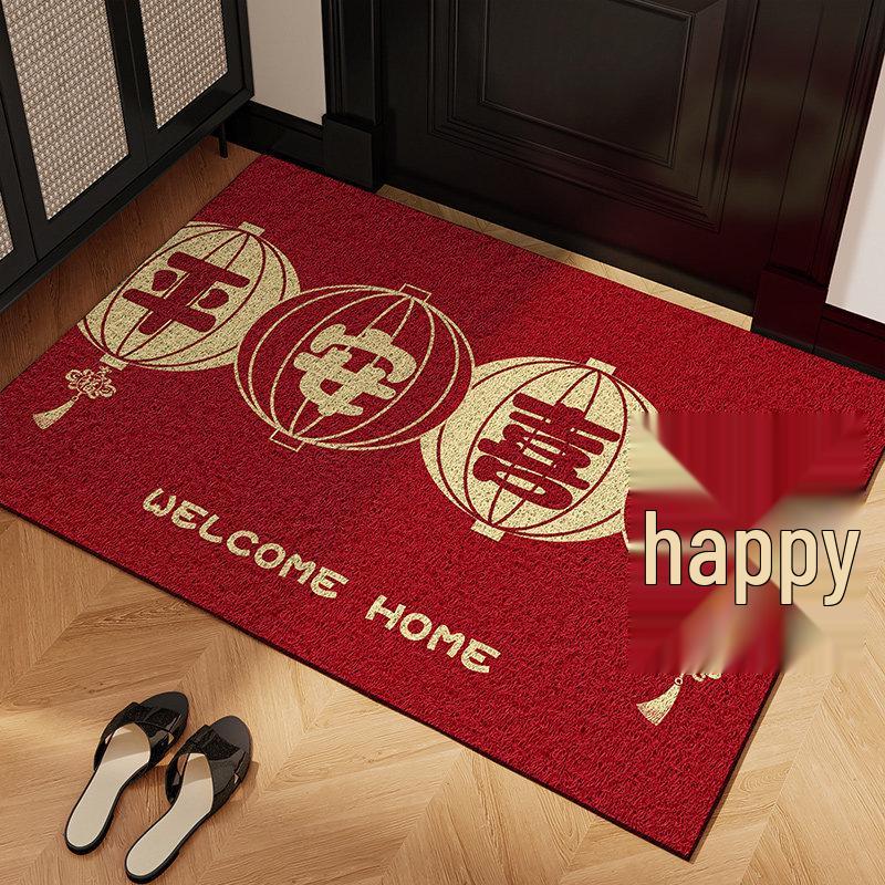 New Year Anti-Slip Dirt-Resistant Entryway Doormat – Cuttable Mud Scraper and Dirt Wiper Coil