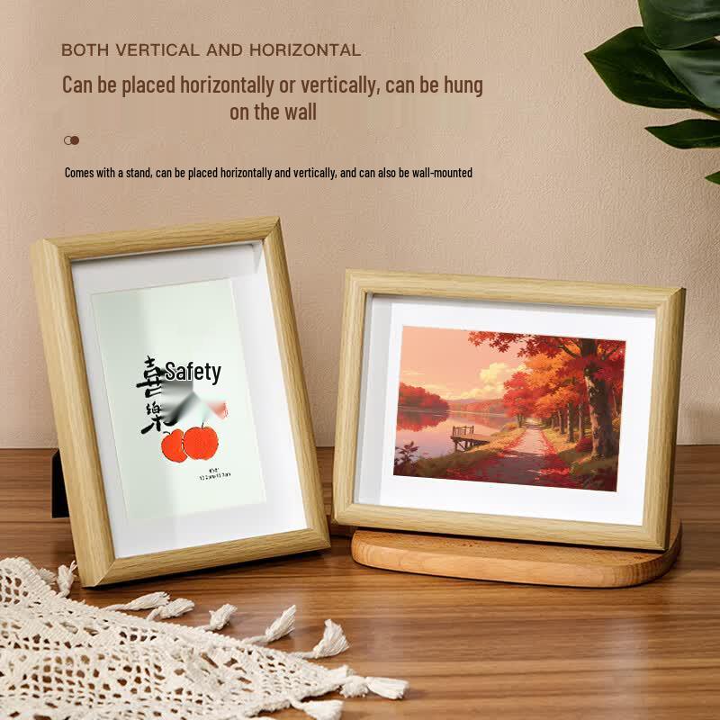 Hollow Wooden Photo Frame