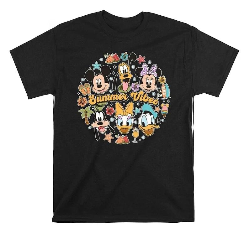 Funny Mouse Vs Friends Summer Vibes TShirt S