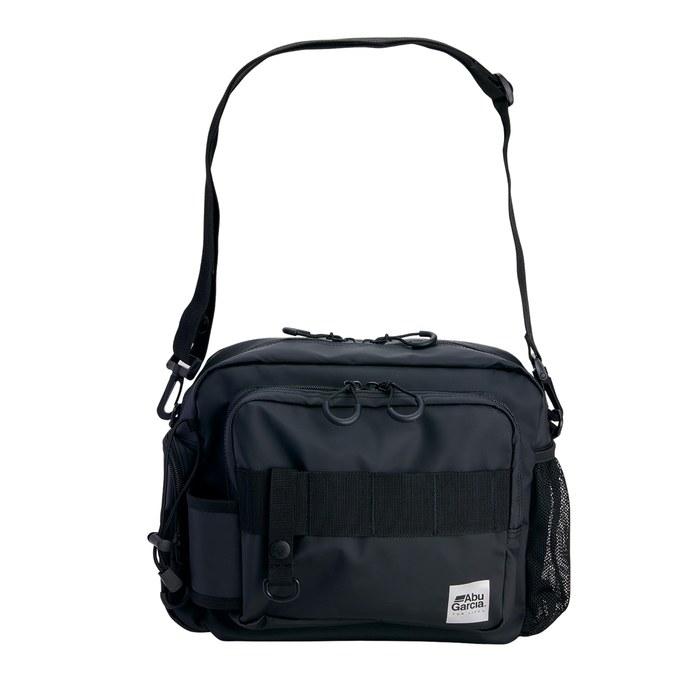 AbuGarcia Angler Hip Bag L Size Coating Black Water Repellent