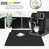Kitchen Super Large Absorbent Mat Coffee,Dish Draining Mat Quick Dry Bathroom Drain Pad Tableware Mat Kitchen Faucet Placemat