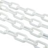 Red and White Plastic Warning Chain - Road Cone, Parking Isolation, Guardrail, Hanging Clothes, Yellow and Black Chain
