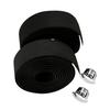 2PCS Bike Handlebar Tape Anti Slip Shock Absorption Wear Resistant Black Cycling Handle Wrap