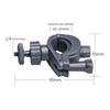 Compact Plastic Microphone Extension Clip Flexible Mounting Hardware Wireless Mic Holder Stable Tripod Clamp Rack