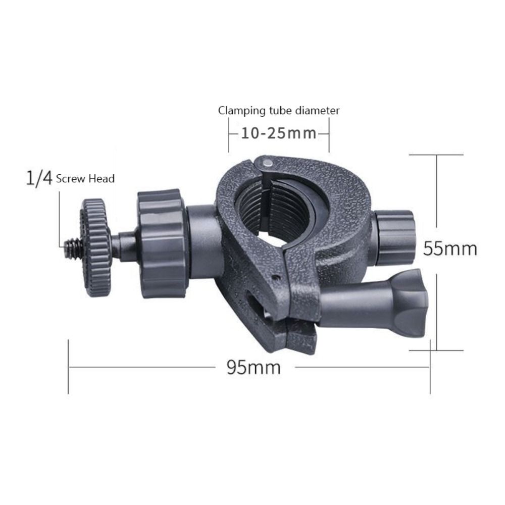 Compact Plastic Microphone Extension Clip Flexible Mounting Hardware Wireless Mic Holder Stable Tripod Clamp Rack