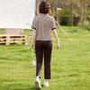 Paster Women's Summer Casual Short-Sleeve Set