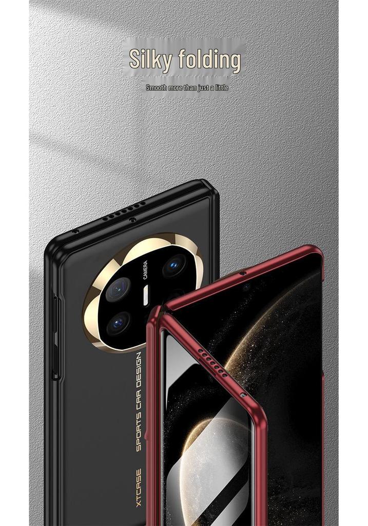 Huawei Mate X6 Ultra-Thin Magnetic Phone Case with Integrated Stand and Screen Film