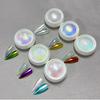 Six-Color Ice Transparent Aurora Chameleon Nail Powder Set