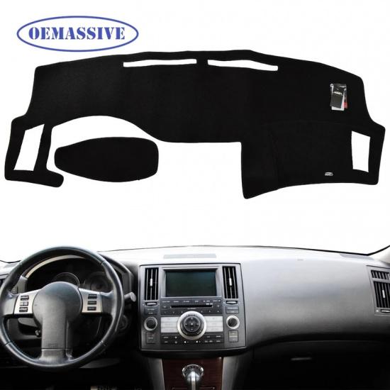 

OEMASSIVE Підходить для 2003 2004 2005 2006 2007 2008 Infiniti FX35 FX45 FX50 Накладка на панель приладів Килимок на панель Сонцезахисна накладка на панель приладів