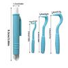 Flea Remover Hook Tick Removal Tweezer Plastic Scratching Hook Remover Tick Removal Tweezers Hooks Comb Kit Pet Accessories