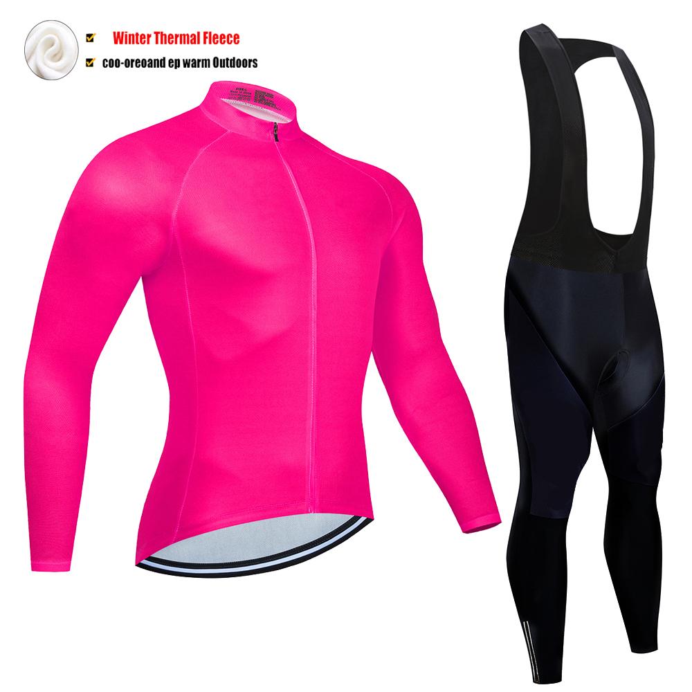 Winter Fleece Herren 2026 Radtrikot Sets Mountainbike Kleidung Wear Ropa Ciclismo Rennrad Kleidung Team Radsportanzug