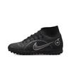 Nike Mercurial Superfly 8 Club TF 'Black Metallic Silver' DJ2909-007 Men's Shoes
