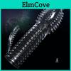 Penis Crystal Ejaculation Delay Sleeve Cock Erection Ring Sexual Aid Condom Male