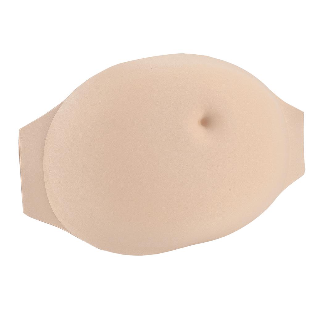 Falscher Schwangerschaftsbauch Atmungsaktiv Weich Leicht Lebensecht Einfach zu Tragen Falscher Bauch für Rollenspiele