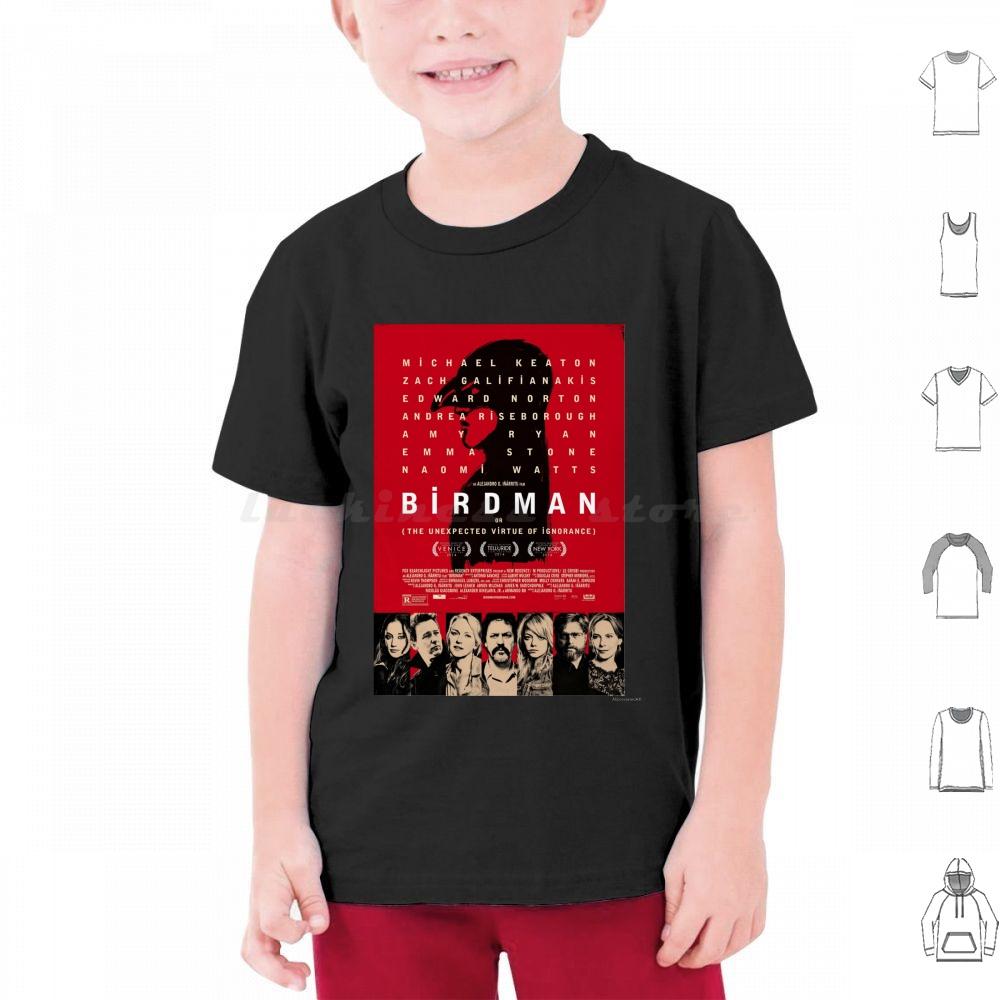 Birdman Or The Unexpected Virtue Of Ignorance Movie Shirt T Shirt Big Size 100 Cotton Movies Birdman Birdman Movie