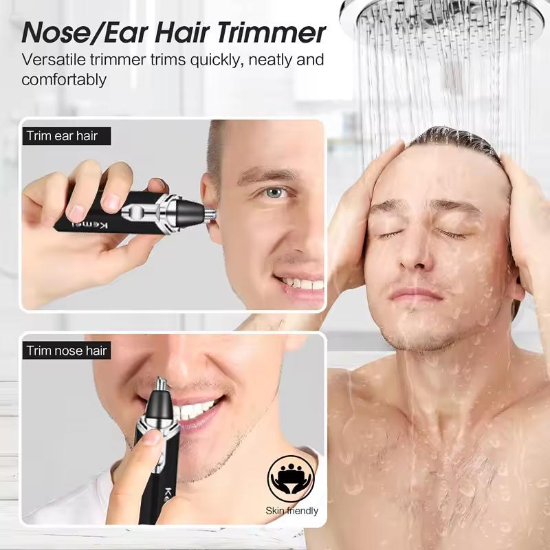 Nose Hair Trimmer Nose Hair Tool Nose Clipper Wash Trimmer Scissors and Razor Epilator Nose Hair
