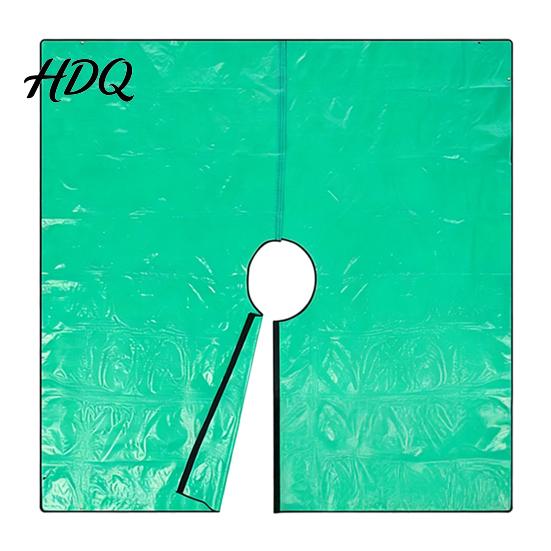 Tree Trunk Pruning Tarp Leaf Catcher Landscape Collection Blanket Waterproof PE Windproof Outdoor Lawn Debris