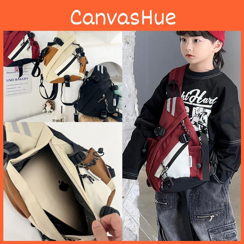 Messenger Trendy Kids Bag For Preschool With Nylon Portable Bag Shoulder