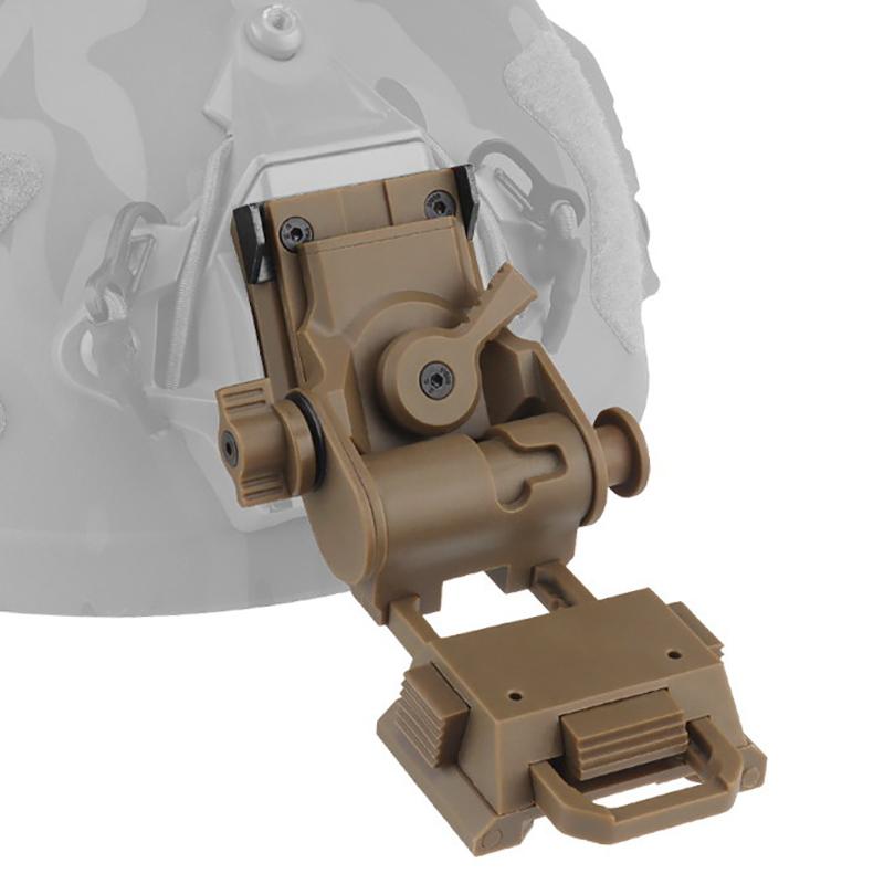 L4G24 Gece Görüş Gözlüğü Montaj Braketi Tutucu Katlanabilir Gece Görüş Gözlüğü Montajı Kask Stenti Naylon Kask Montajı Pvs15 Pvs18 Gpnvg18 İçin