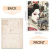 32pcs, Japanese-style Postcard Set, Geisha, Birthday/anniversary Gifts, Collectibles, Suitable for Gifting, Mailable.