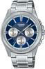 CASIO MTP-1375D-2A1V Standard Quartz Watch display Navy Multi-axis 24-hour for Men