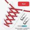Colorful Elastic Laces Sneakers Magnetic Lock Shoe laces without ties Kids Adult Tennis No Tie Shoelaces for Shoes Accessories