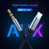 USB C To 3.5mm AUX Headphones Audio Cable Type C 3.5 Car Jack Adapter Nylon Cord Car Audio Extension Cable Plug Earphone