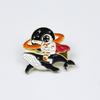 Versatile Astronaut Brooch: Interstellar Exploration Drip Oil Alloy Badge for Clothes, Hats, and Bags