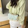 2026 Colorblock Crossbody-Tasche: Stilvolle, vielseitige, kleine quadratische Tasche für Damen aus strapazierfähigem Nylonstoff