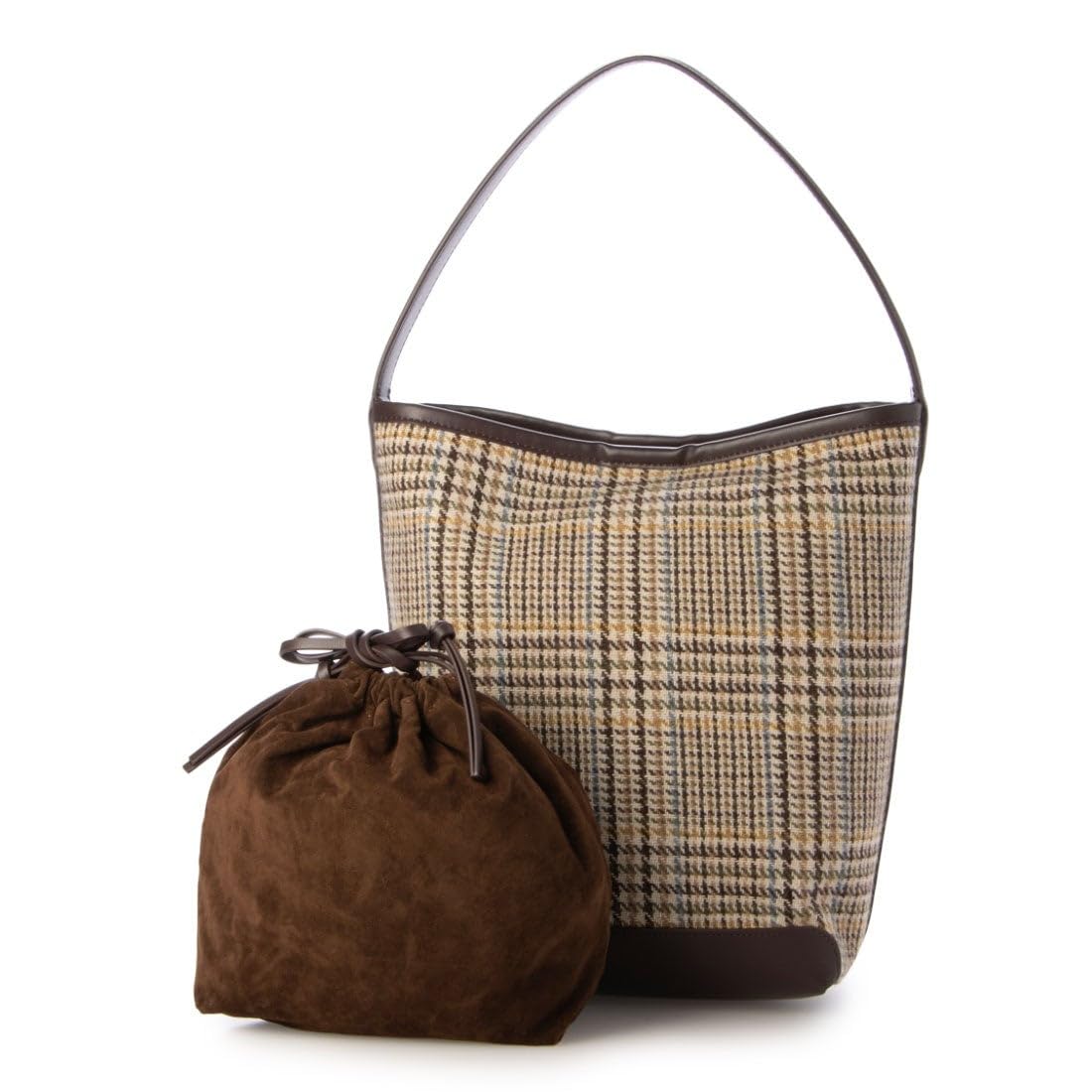 [Kashkash] Твидовая сумка-ведро