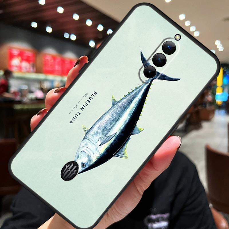 Bluefin Tuna Case For ZTE Nubia Red Magic 10S 10 8 9 8S 9S 11 Pro Plus 5G 6R 6 7 6S 7S Pro 10 Air Cover
