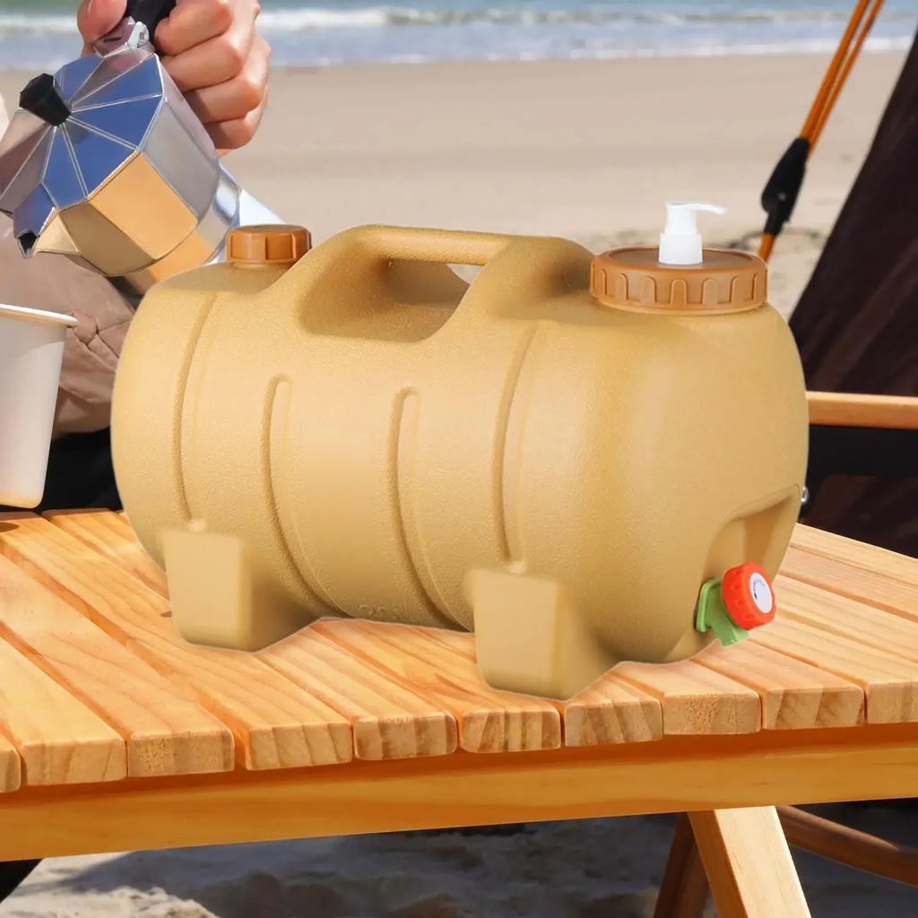 Piggy Shaped Water Container 20 L Drink Dispenser for Picnics Fishing RV Outdoor Water Bucket Outdoor Water Bucket