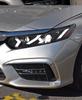 19-22 Honda Inspire Headlight Assembly: Lamborghini-Style LED DRLs & Flowing Turn Signals