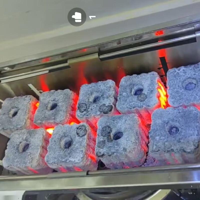 ZISIZ Applewood Smokeless BBQ Charcoal