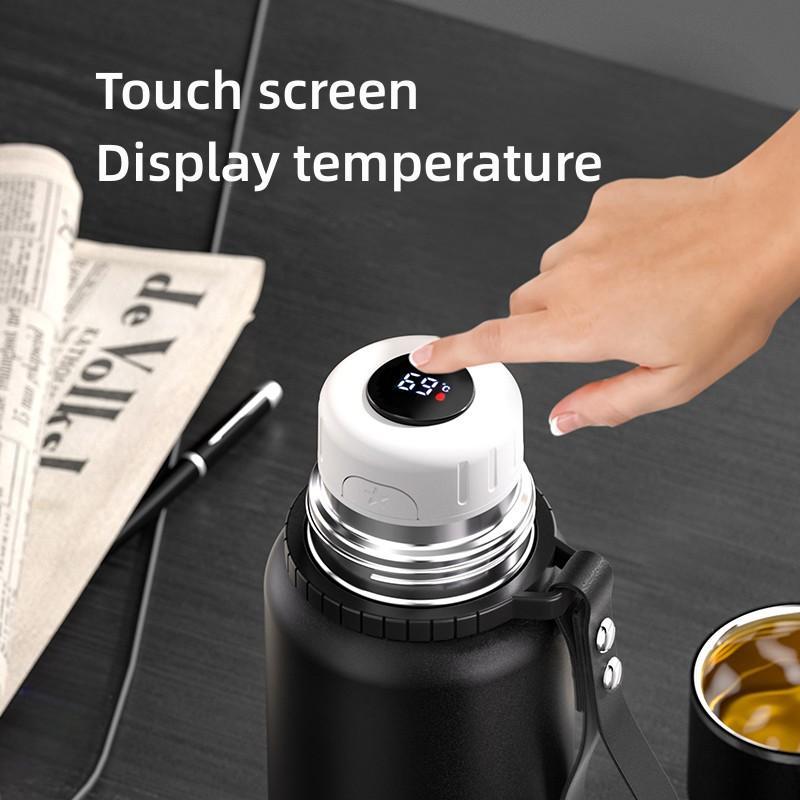 2L Stainless Steel Thermos Bottle for Hot Coffee Vacuum Thermal Water Bottle Insulated Cup Vacuum Flasks Double Wall Travel