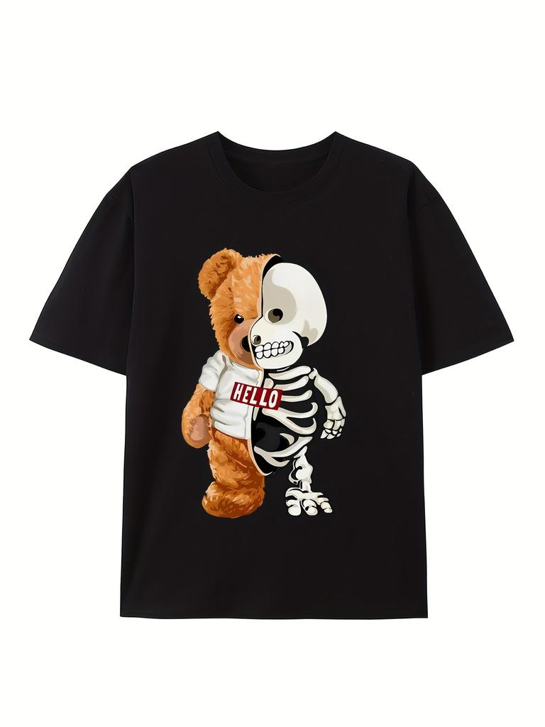 [Summer Tee Shirt] Casual Summer Short Sleeve Tee Shirt - Print Tees for Men