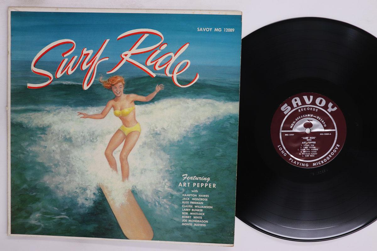 Виниловая пластинка ART PEPPER Surf Ride MG12089 SAVOY Джаз США Б/у