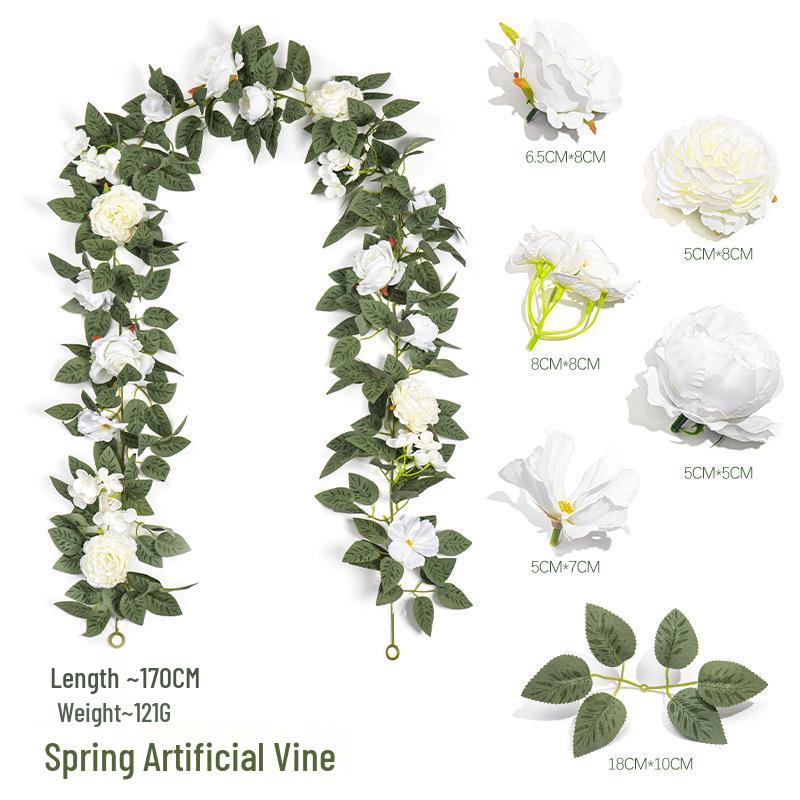 Rose Vine Arch Doorway Decoration for Weddings & Outdoor Events