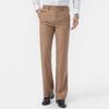 Men's Casual Pants Business Dress Solid Color Pants Loose Straight Men's Pants Long Pants