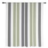 Gray Green Stripes Sheer Curtains for Living Room Decoration Window Curtains for Kitchen Tulle Voile Organza Curtains