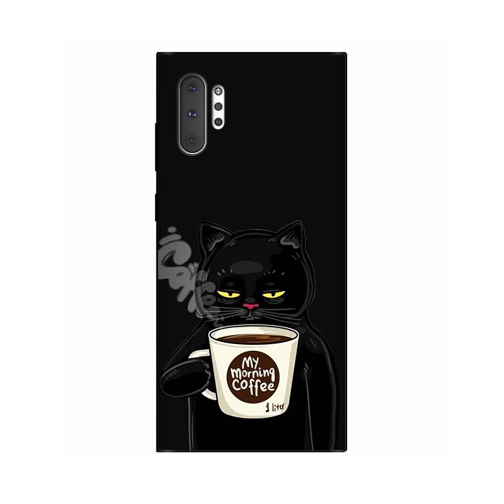 For Samsung Galaxy Note 10 Plus Case Color Painted Soft Liquid Silicone Camera Protection Phone Cover For Samsung Galaxy Note 10