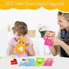 Cosysparks 4 Pack Animal Hand Puppet Sewing Kits for Kids, DIY Craft Toys, Beginner Sewing Set for Boys and Girls