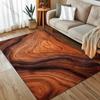 Soft Wood Grain Printing Carpet for Bedroom Living Room Bedside Sofa Floor Mat Modern Home Decor Space Area Rug Large Size