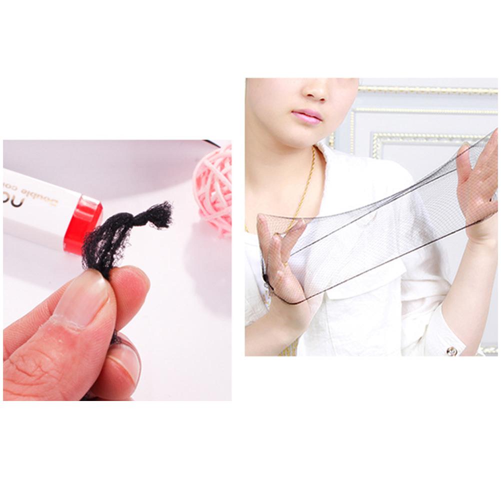 50Pcs Nylon Invisible Disk Hair Net Girls Hair Accessories Fashion Lace Hair Net Headbands