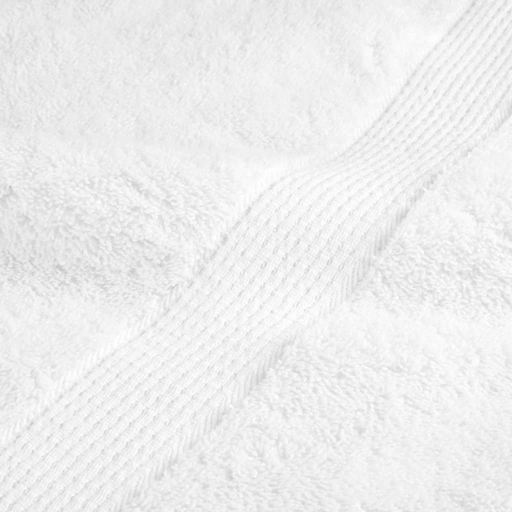 Vidaxl Ręczniki Premium Solund, 50 Szt., Białe, 50X100 Cm, 600 G/M2
