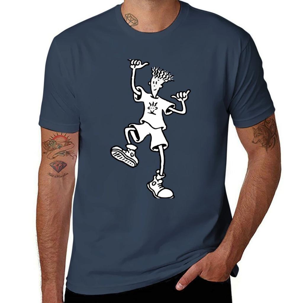 T-shirt Fido Dido T-shirt Unisex per Unisex Casual Unisex T-shirt T-shirt in Cotone Pesante