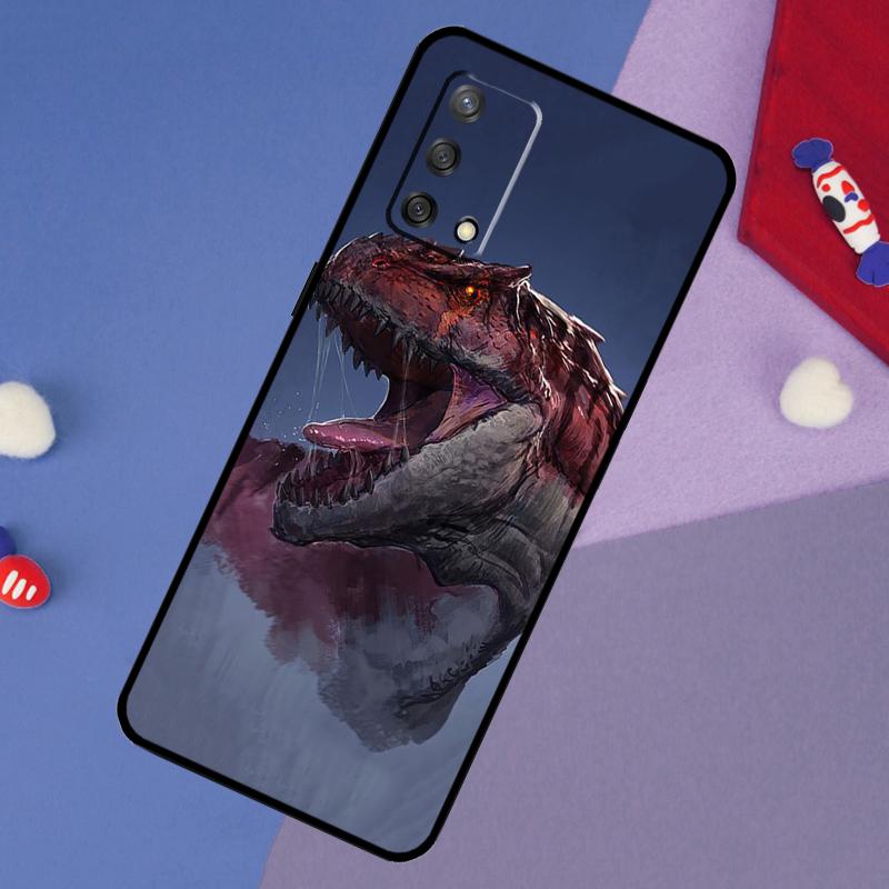 Dragon Dinosaurs Case For Oppo A60 A80 A40 A6 A5 Pro A15 A16 A17 A57 A94 A74 A54 A76 A96 A18 A38 A58 A78 A98