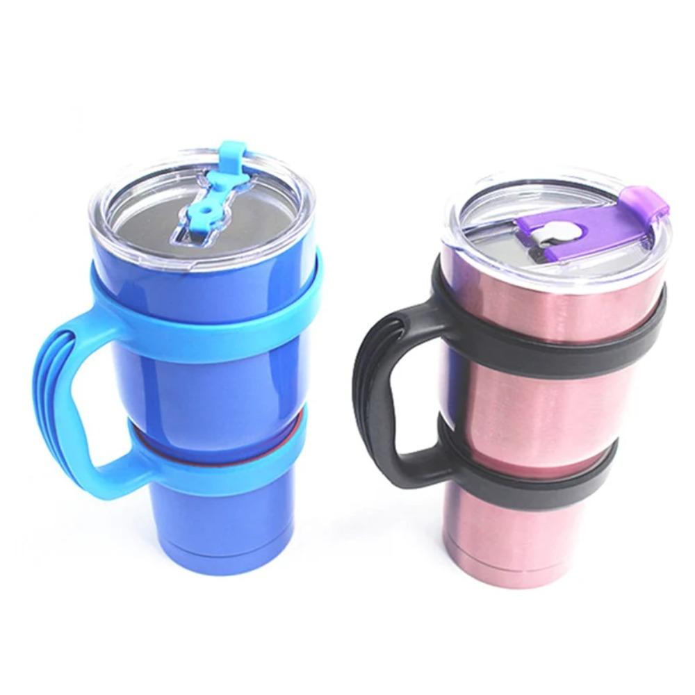 Durable Tumbler Cup Handle Double Rings Car Cup Handle Travel Mug Holder  30 Oz  Tumbler Cups