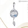 Dreamcatcher Charms Rattle 925 Bead Stones Beads