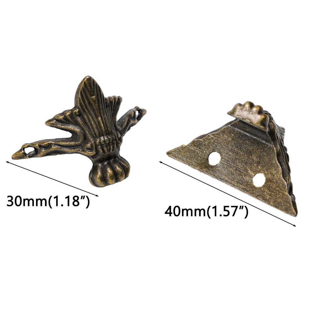 Cutie Protector Decorativ Coltar Acasă Accesorii din aliaj de zinc